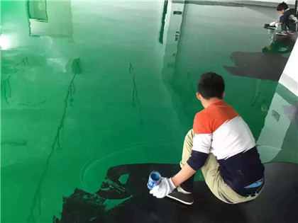 洛江下面给你一份环氧地坪漆施工的完整流程